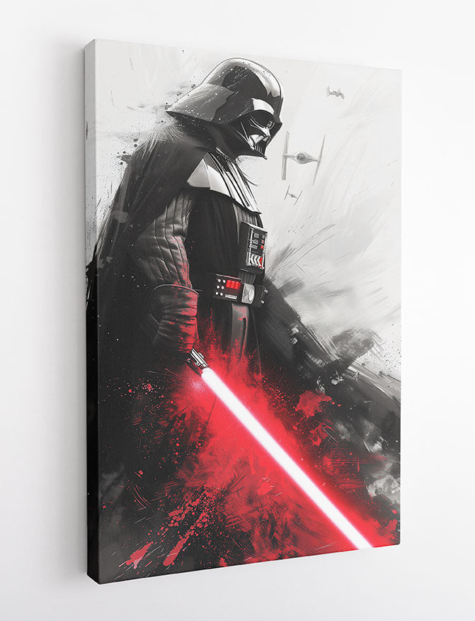 P344 – darth fader Canvas Art Prints, Posters, and Wall Art – Fantasy & Sci-Fi Collection