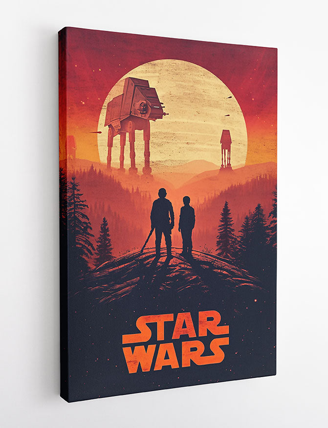 P345 – Star Wars Canvas Art Prints, Posters, and Wall Art – Fantasy & Sci-Fi Collection