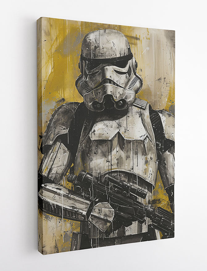 P348 – Stormtrooper Canvas Art Prints, Posters, and Wall Art – Fantasy & Sci-Fi Collection