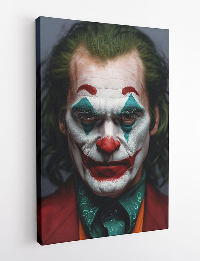 P352 – Joker Canvas Art Prints, Posters, and Wall Art – Superhero Collection