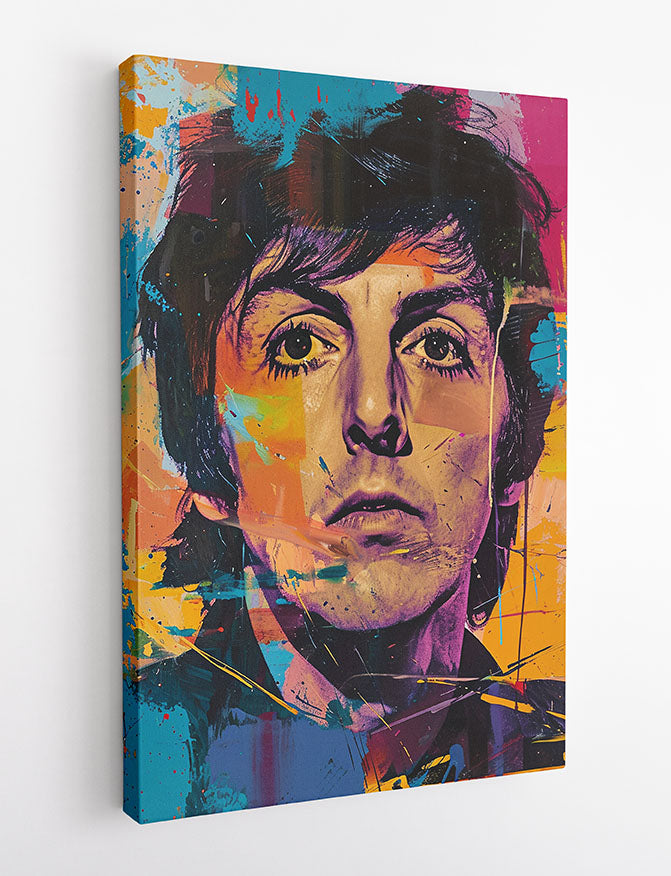 P360 – Paul McCartney Canvas Art Prints, Posters, and Wall Art – Pop Art Collection