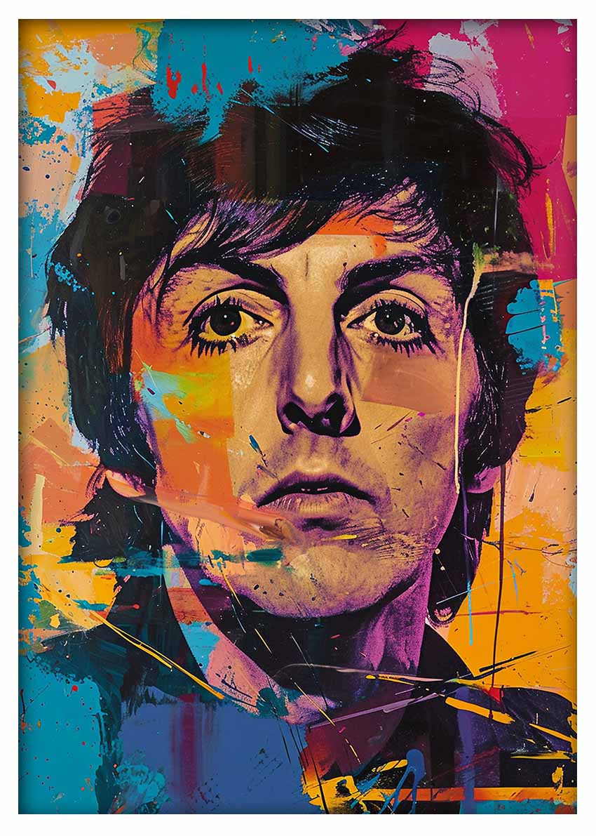 P360 – Paul McCartney Canvas Art Prints, Posters, and Wall Art – Pop Art Collection