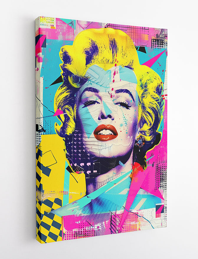 P361 – Marilyn Monroe Canvas Art Prints, Posters, and Wall Art – Pop Art Collection