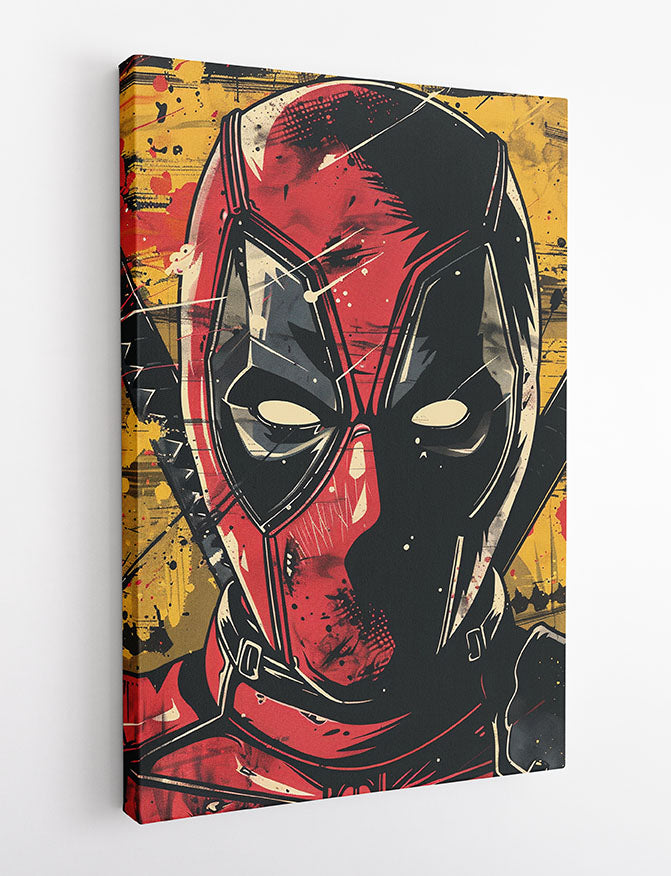 P363 – Deadpool Canvas Art Prints, Posters, and Wall Art – Superhero Collection