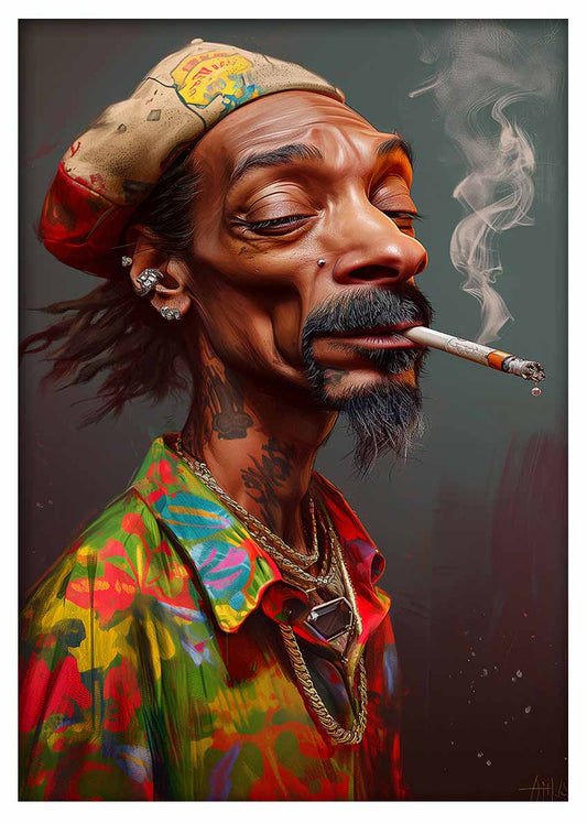P364 – Snoop Dogg Canvas Art Prints, Posters, and Wall Art – Pop Art Collection
