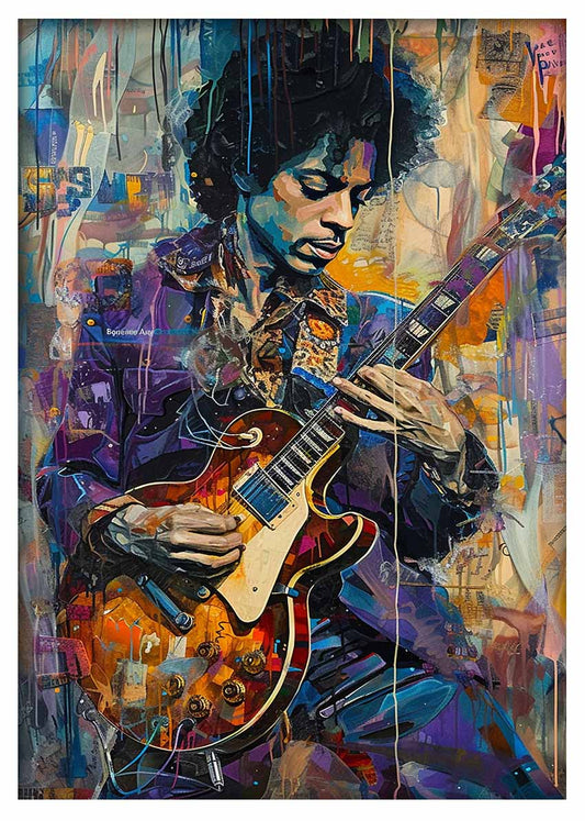 P365 – Jimi Hendrix Canvas Art Prints, Posters, and Wall Art – Pop Art Collection