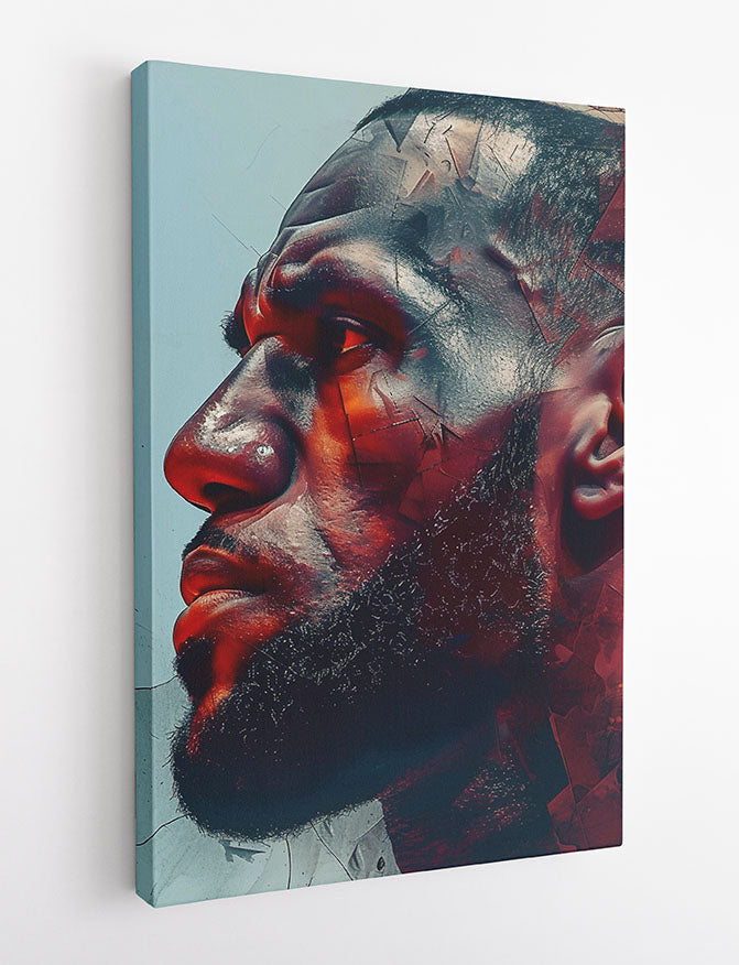 P367 – LeBron James Canvas Art Prints, Posters, and Wall Art – Pop Art Collection