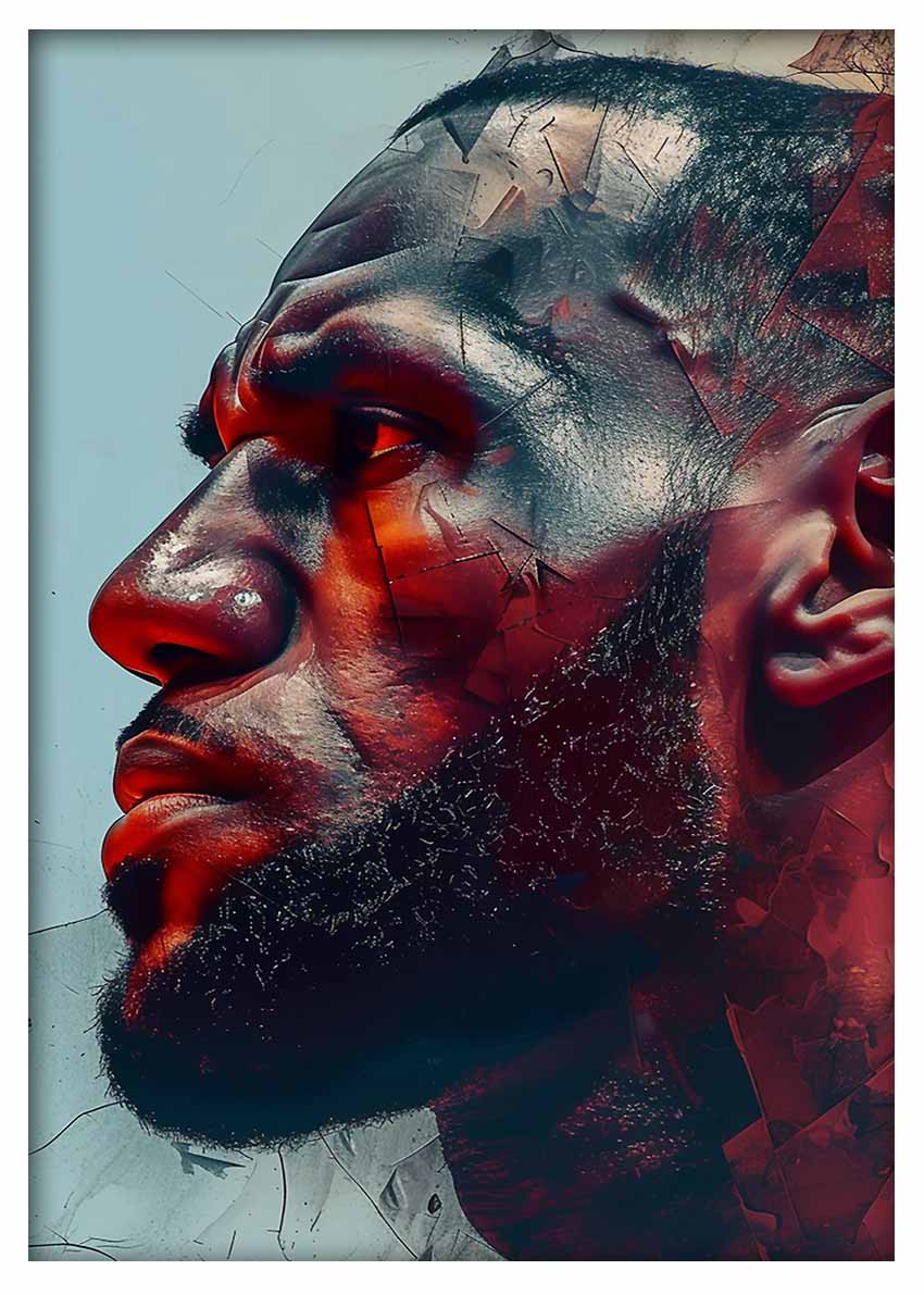 P367 – LeBron James Canvas Art Prints, Posters, and Wall Art – Pop Art Collection
