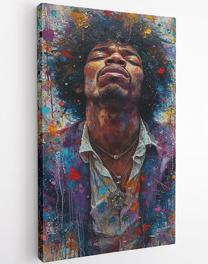 P368 – Jimi Hendrix Canvas Art Prints, Posters, and Wall Art – Pop Art Collection