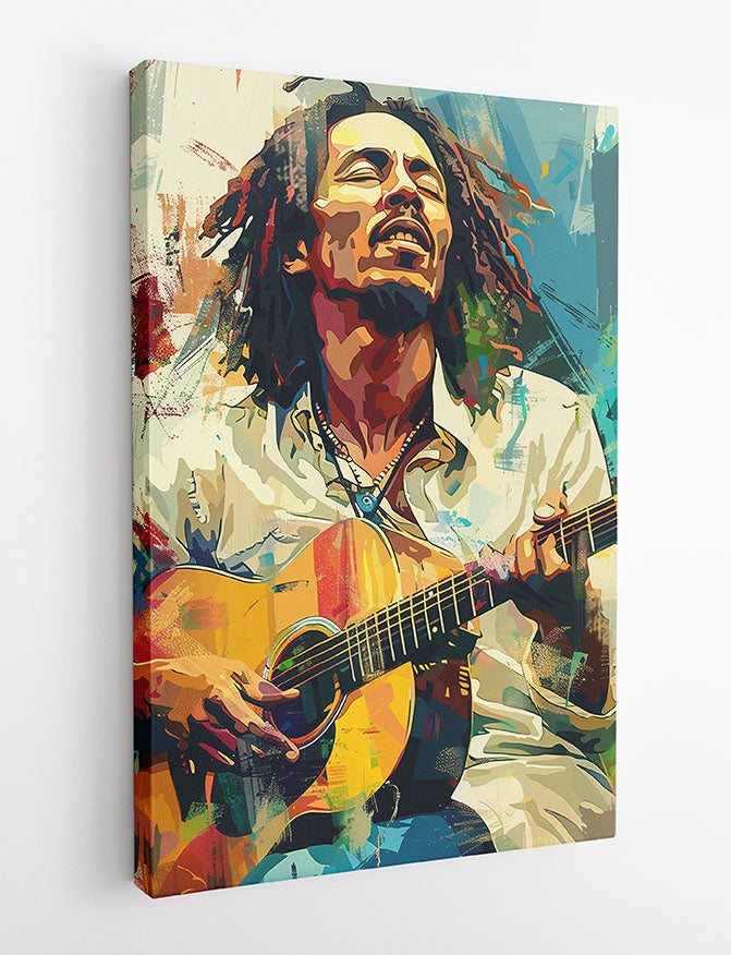 P372 – Bob Marley Canvas Art Prints, Posters, and Wall Art – Pop Art Collection