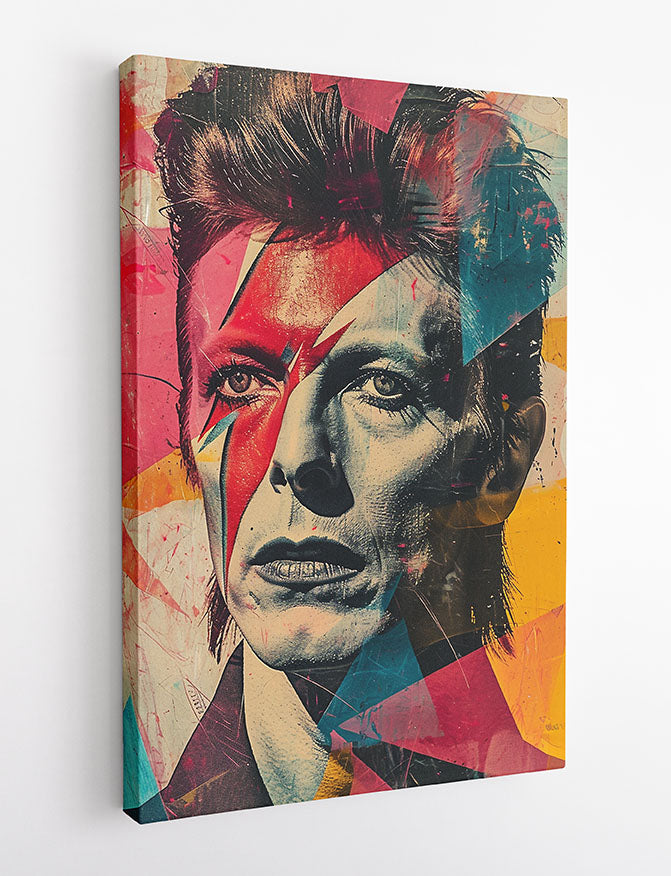 P376 – David Bowie Canvas Art Prints, Posters, and Wall Art – Pop Art Collection