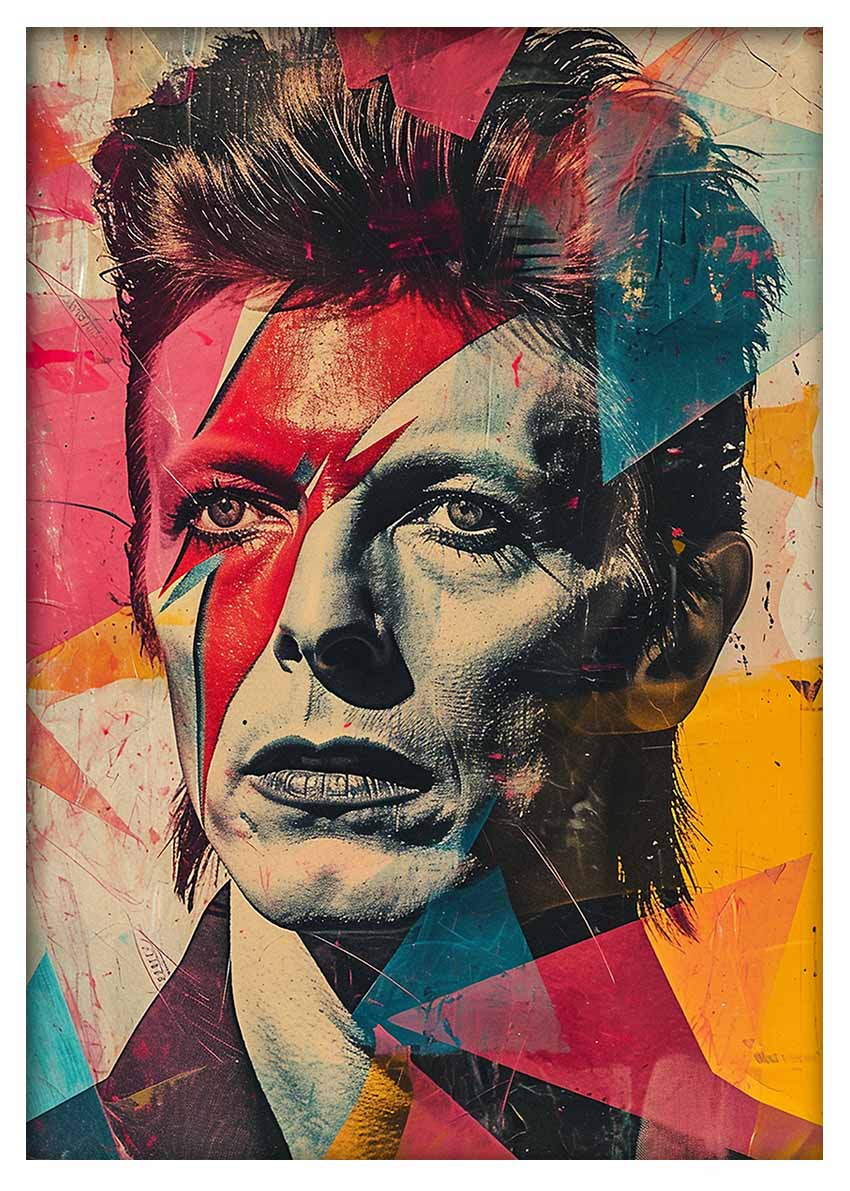 P376 – David Bowie Canvas Art Prints, Posters, and Wall Art – Pop Art Collection