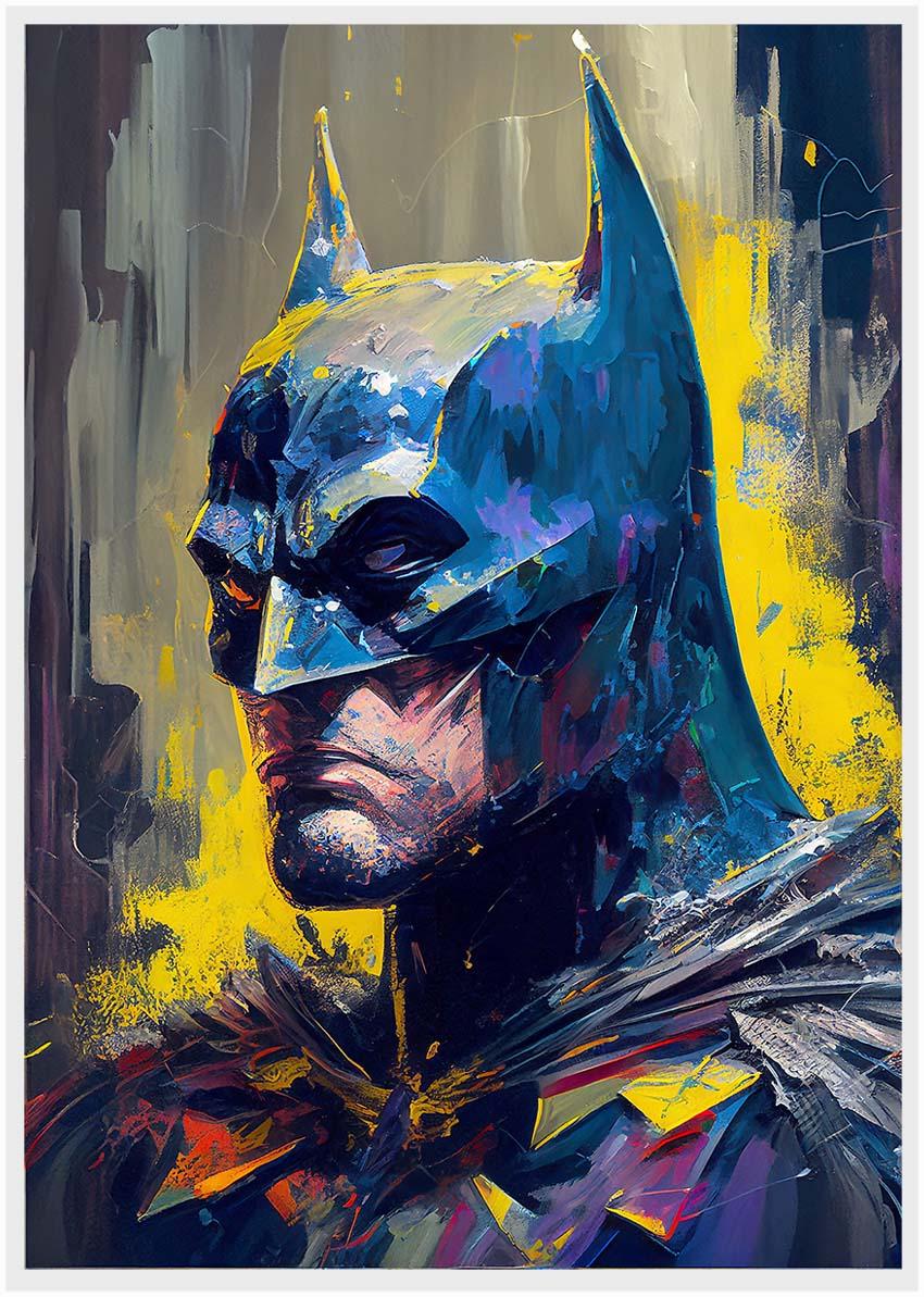 P4 Batman Canvas Art Prints, Posters, and Wall Art Superhero Collection