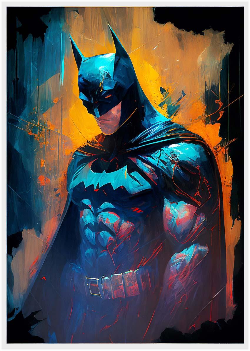P5 Batman Canvas Art Prints, Posters, and Wall Art Superhero Collection