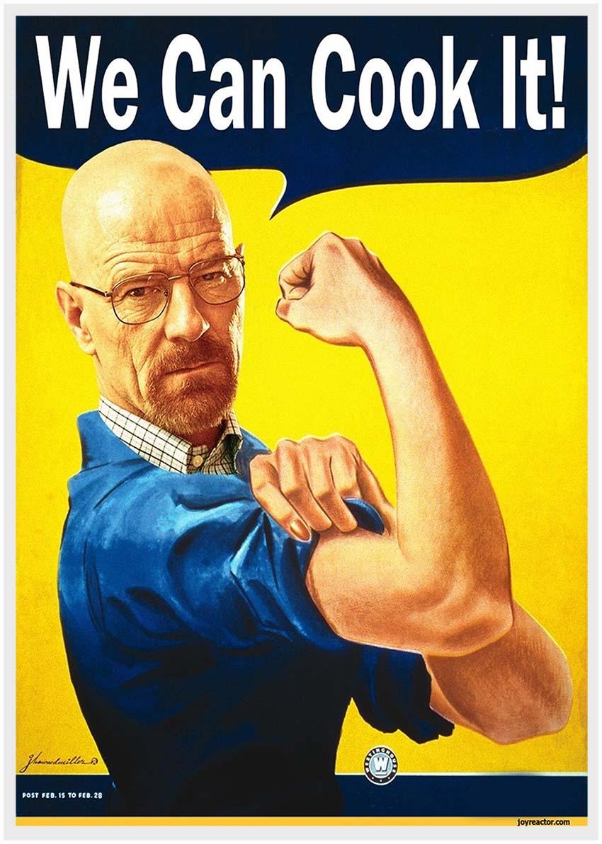P52 Breaking Bad Canvas Art Prints, Posters, and Wall Art Pop Art Collection