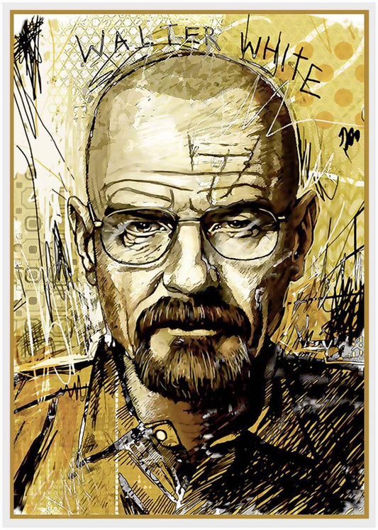 P55 Breaking Bad Canvas Art Prints, Posters, and Wall Art Pop Art Collection