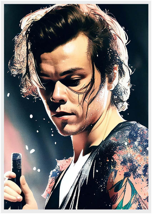 P61 Harry Styles Canvas Art Prints, Posters, and Wall Art Pop Art Collection