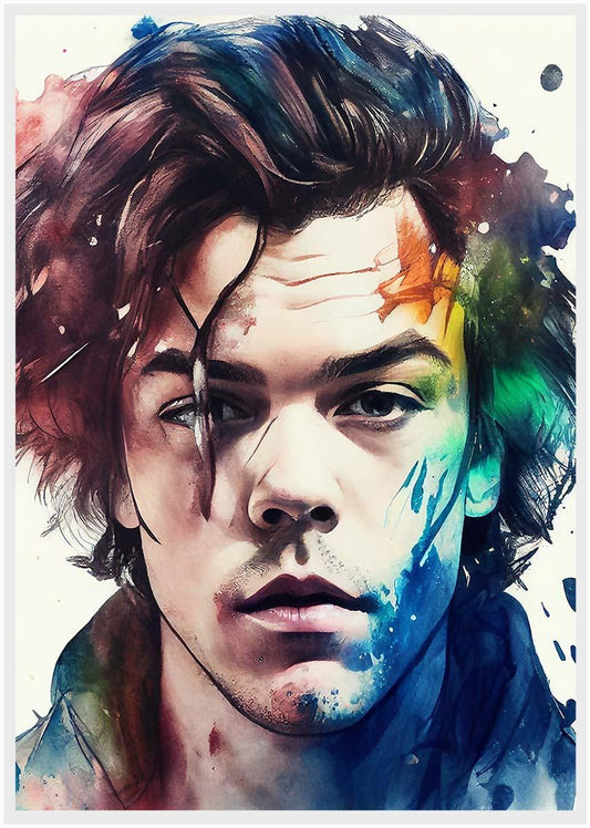 P62 Harry Styles Canvas Art Prints, Posters, and Wall Art Pop Art Collection