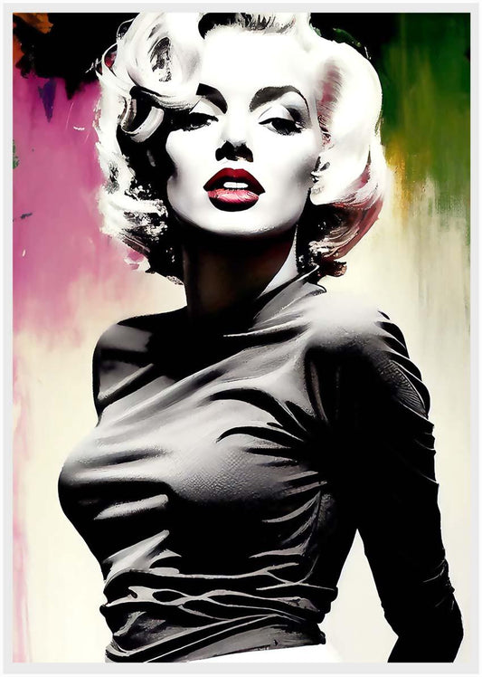 P68 Marilyn Monroe Canvas Art Prints, Posters, and Wall Art Pop Art Collection