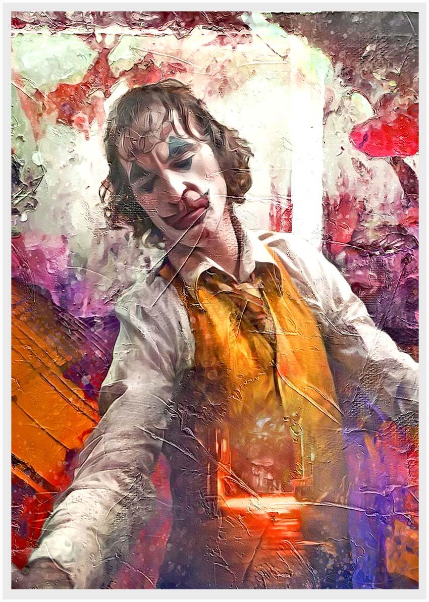 P80 Joker Canvas Art Prints, Posters, and Wall Art Superhero Collection
