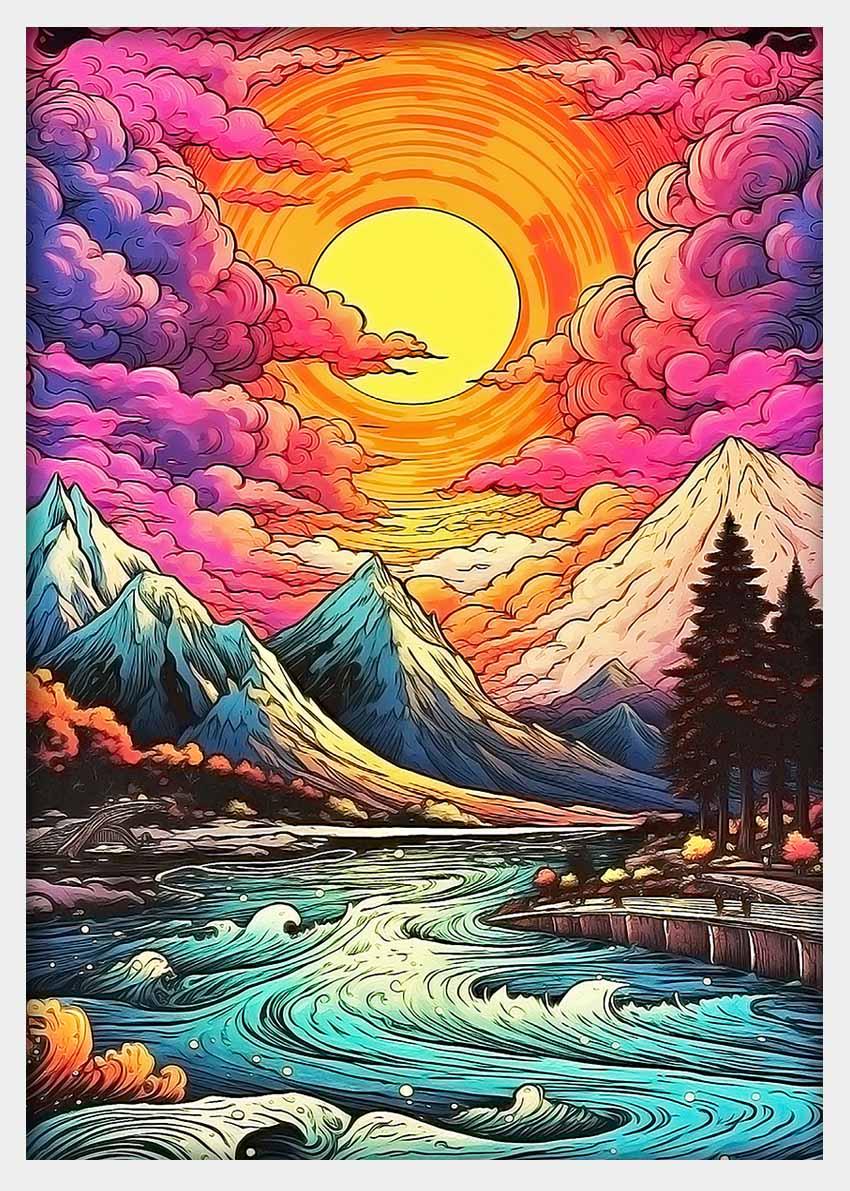 T365 Landscape & Scenery Canvas Art Prints, Posters, and Wall Art