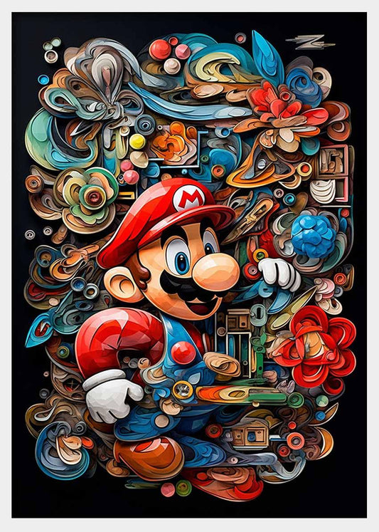 T385 Super Mario Canvas Art Prints, Posters, and Wall Art Pop Art Collection