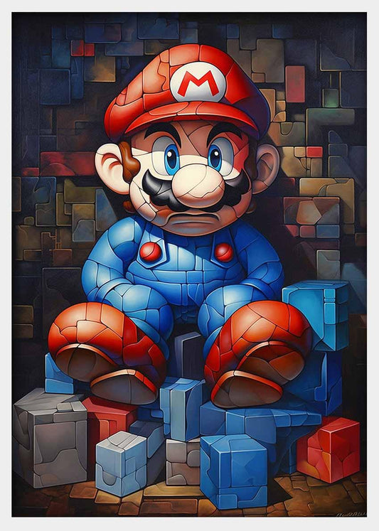 T386 Super Mario Canvas Art Prints, Posters, and Wall Art Pop Art Collection