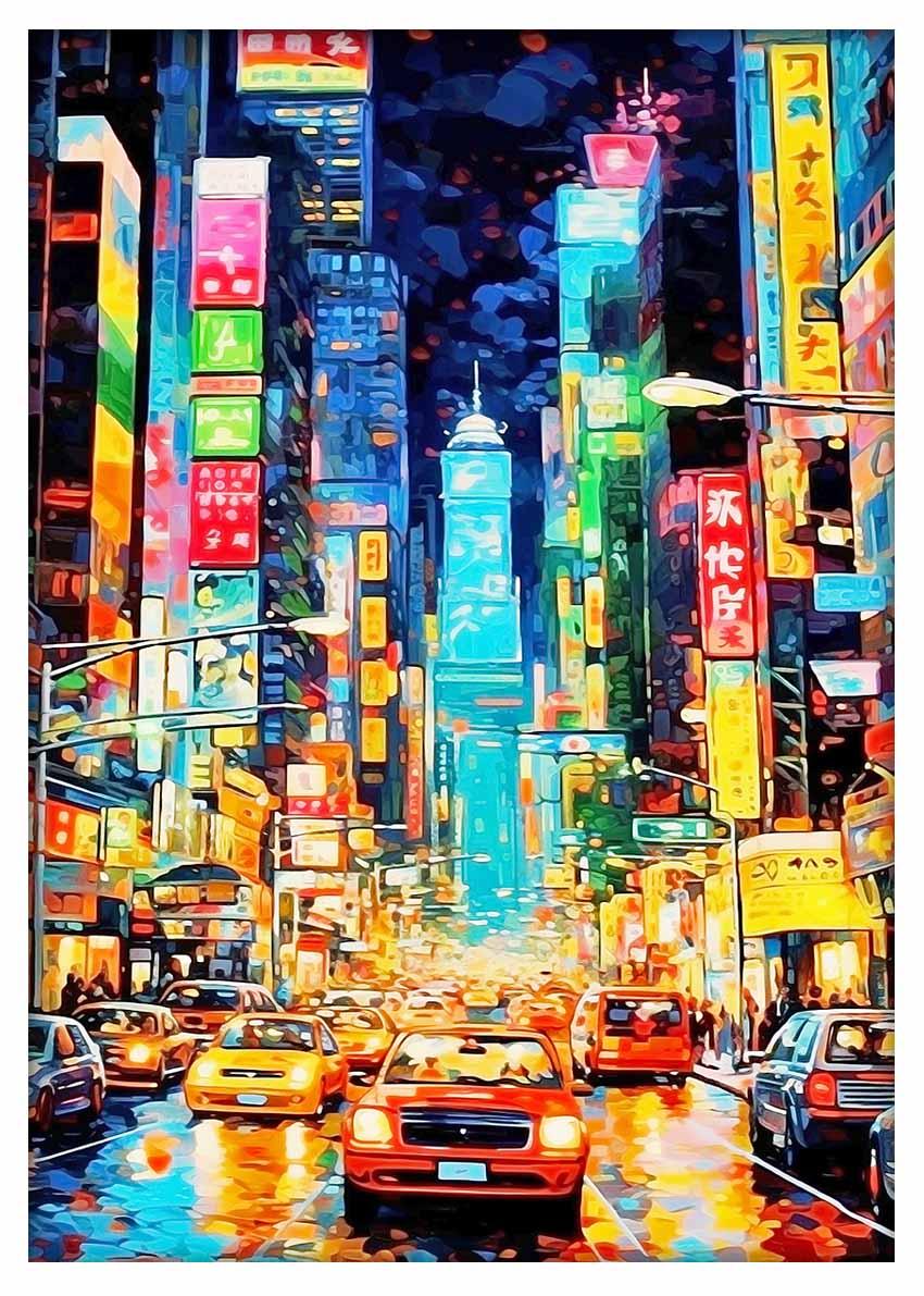T404 Expressive Collection Canvas Art Prints, Modern Posters, and Wall Decor