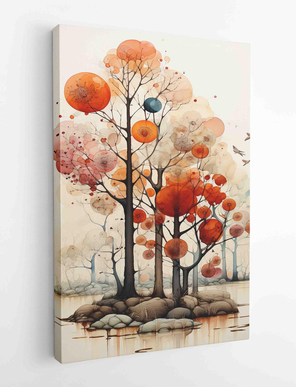 T474 Canvas Art Prints, Posters, and Wall Art Flowers, Plants, Trees Collection