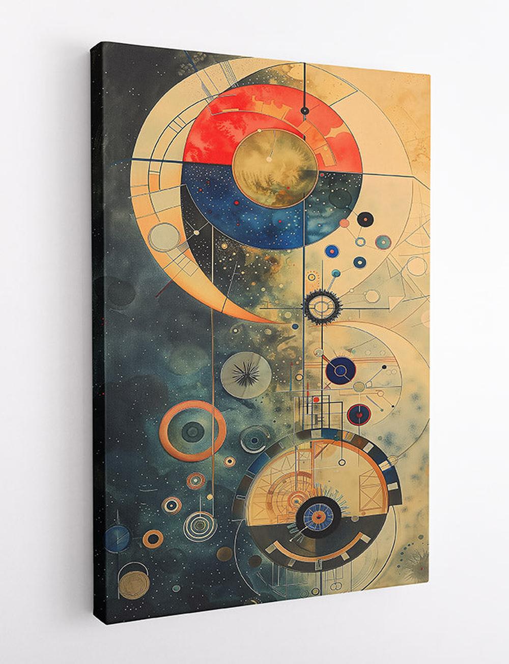 T672 Geometric & Abstract Canvas Art Prints, Posters, and Wall Art