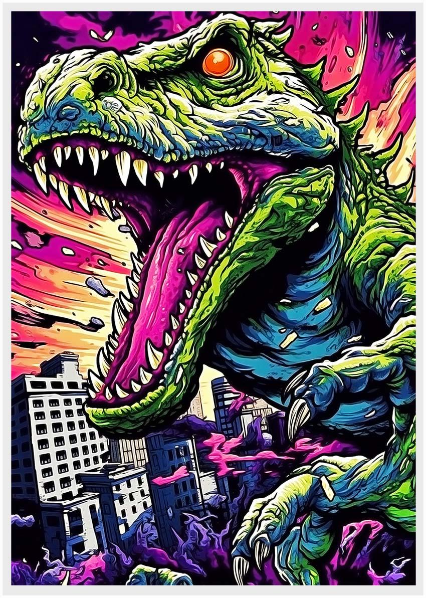 Trex Canvas & Poster Wall Art T274 Wildlife Series