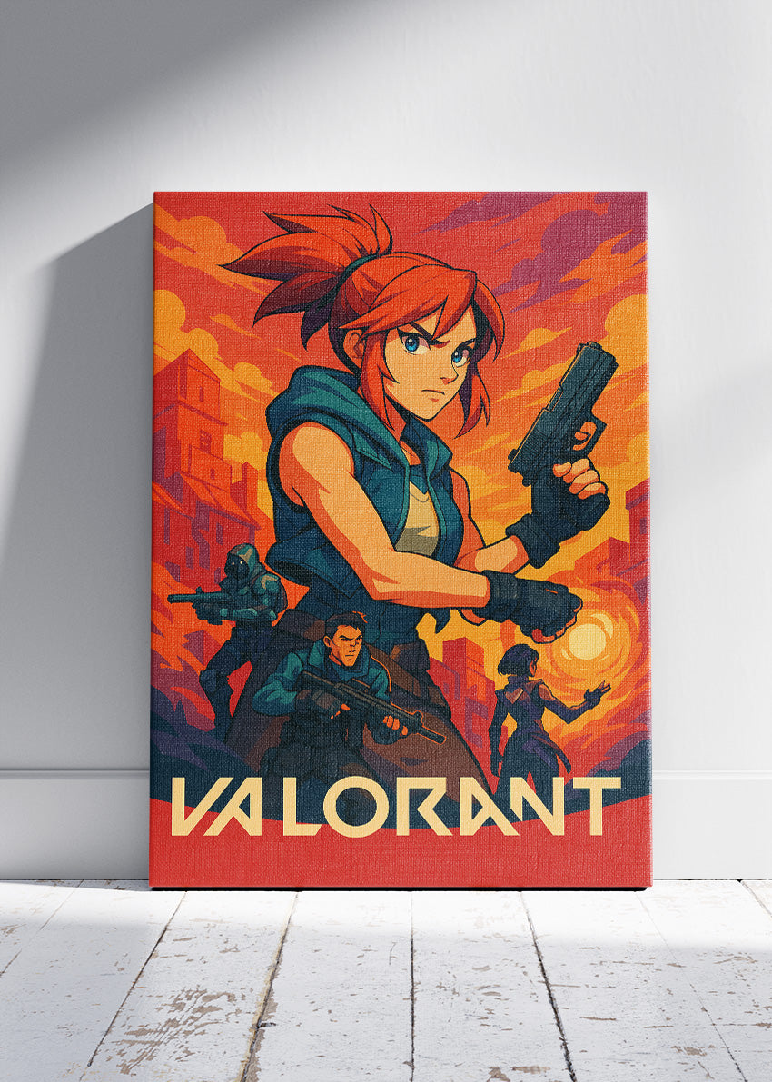 Valorant Wall Art – Action Packed Tactical Shooter Poster & Canvas