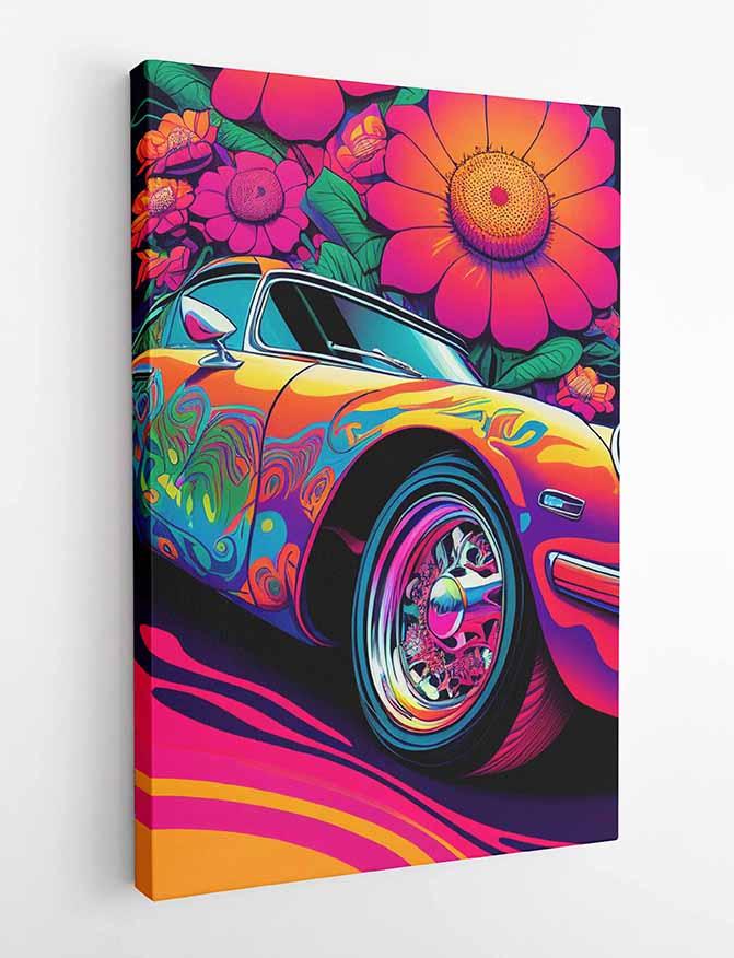 Automotive Wall Art Canvas & Poster Wall Art T19 Expressive Collection