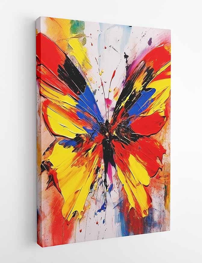 Butterfly Canvas & Poster Wall Art T352 Wildlife Series