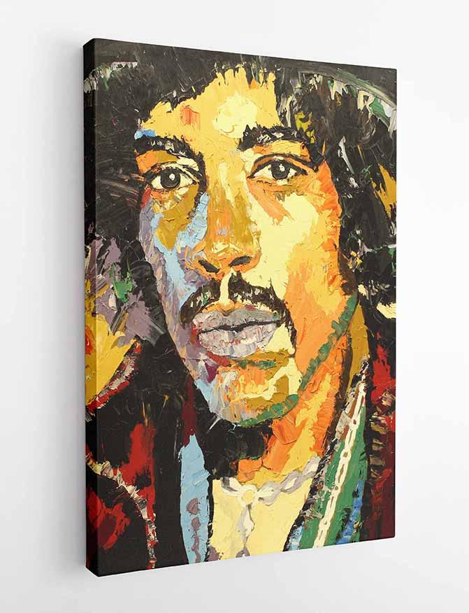 P108 Jimi Hendrix Canvas Art Prints, Posters, and Wall Art Pop Art Collection