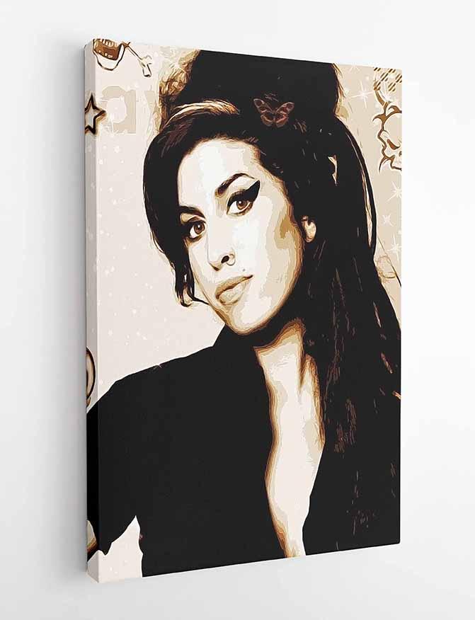 P111 Amy Winehouse Canvas Art Prints, Posters, and Wall Art Pop Art Collection