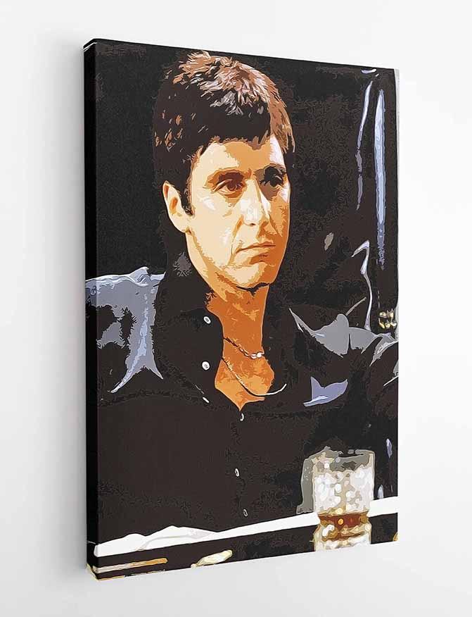 P117 Scarface Canvas Art Prints, Posters, and Wall Art Pop Art Collection