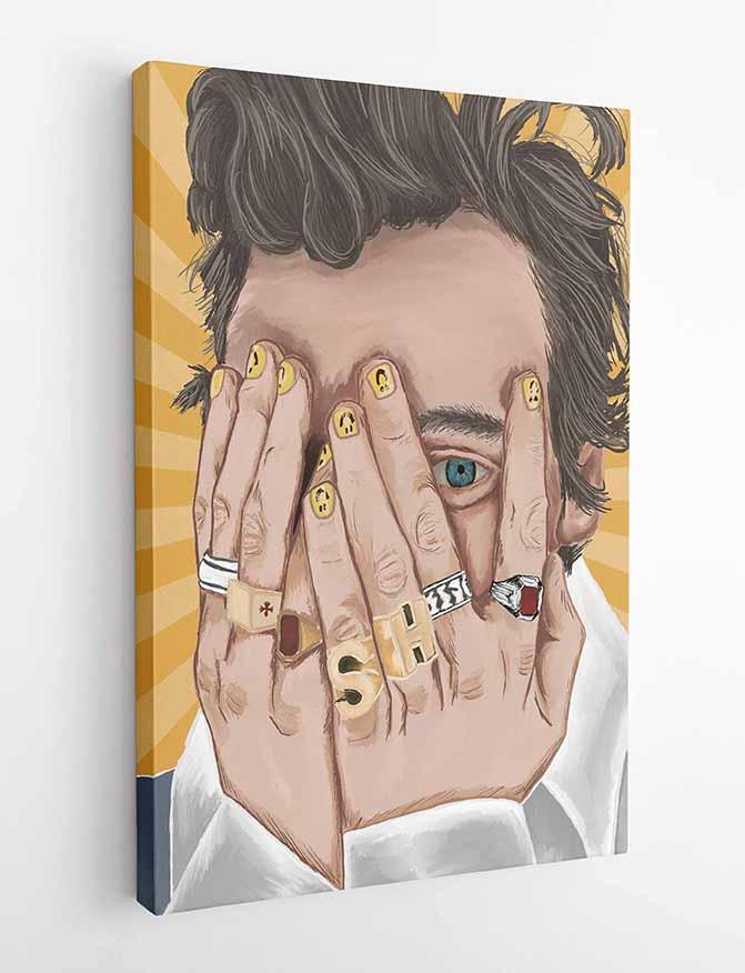 P118 Harry Styles Canvas Art Prints, Posters, and Wall Art Pop Art Collection
