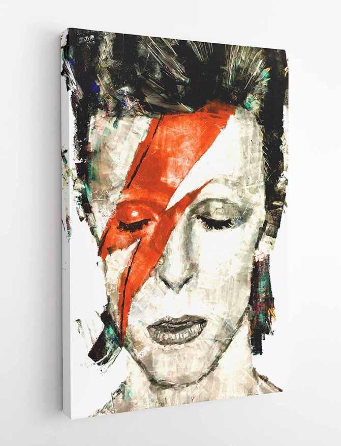 P120 David Bowie Canvas Art Prints, Posters, and Wall Art Pop Art Collection