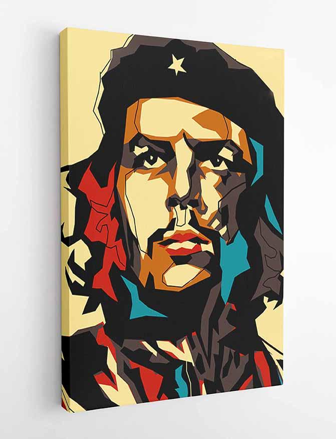 P122 Che Guevara Canvas Art Prints, Posters, and Wall Art Pop Art Collection