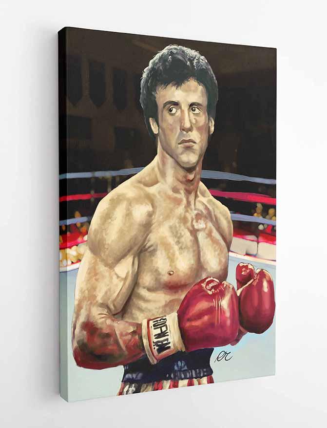 P124 Rocky Canvas Art Prints, Posters, and Wall Art Pop Art Collection
