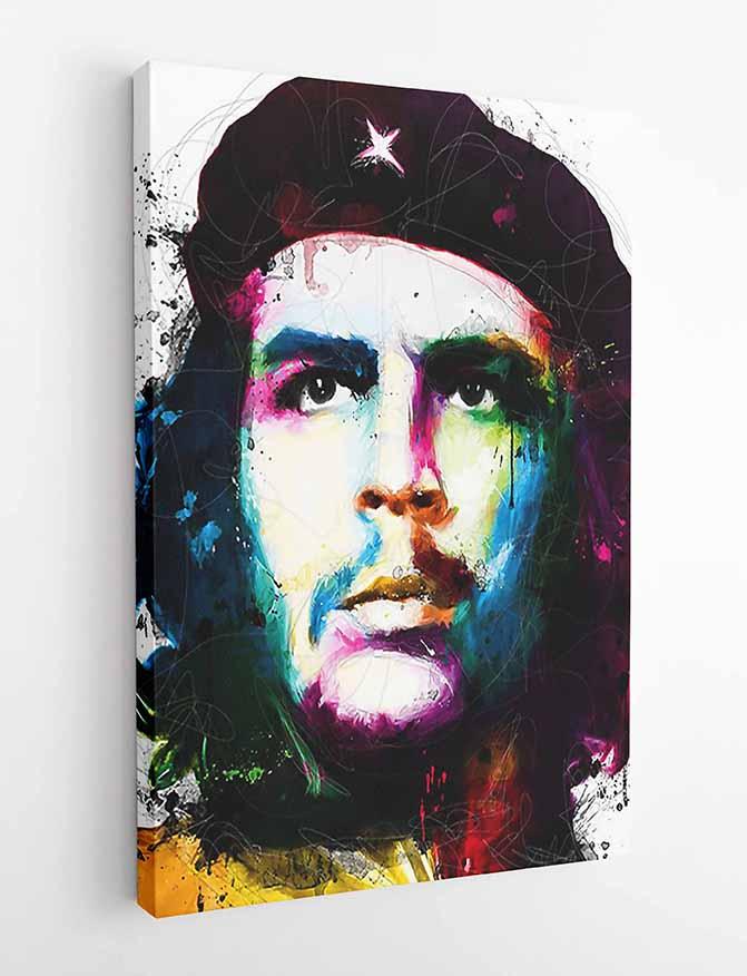 P126 Che Guevara Canvas Art Prints, Posters, and Wall Art Pop Art Collection