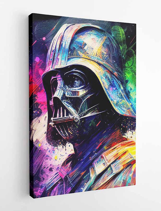 P130 Darth Vader Canvas Art Prints, Posters, and Wall Art Fantasy & Sci-Fi Collection