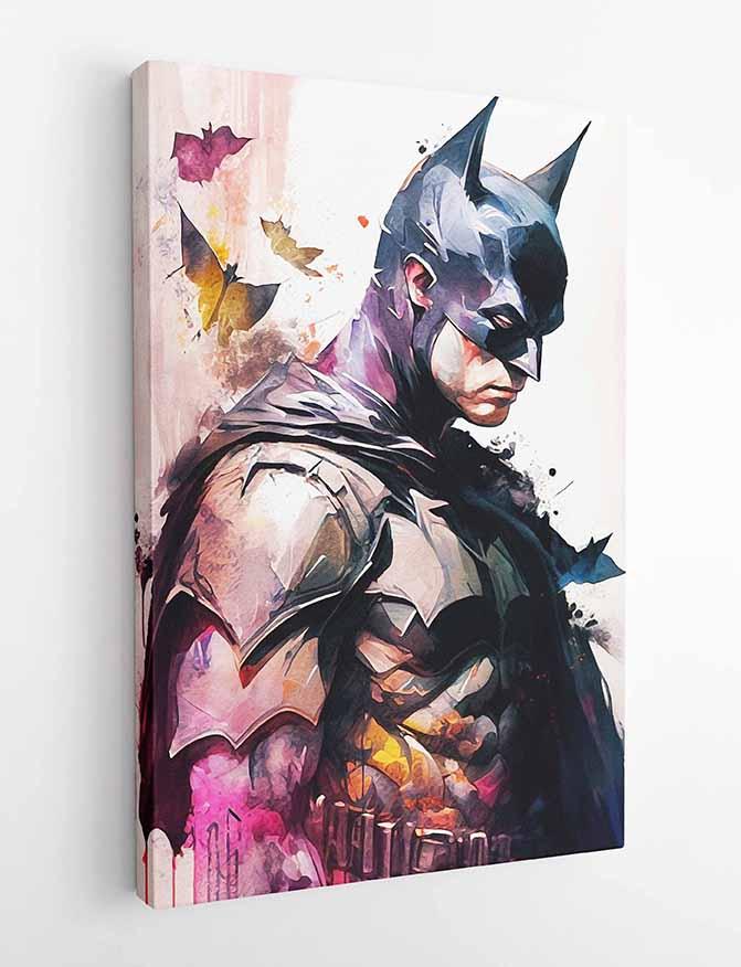 P139 Batman Canvas Art Prints, Posters, and Wall Art Superhero Collection