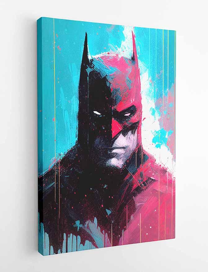 P152 Batman Canvas Art Prints, Posters, and Wall Art Superhero Collection