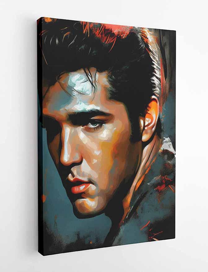 P16 Elvis Presley Canvas Art Prints, Posters, and Wall Art Pop Art Collection