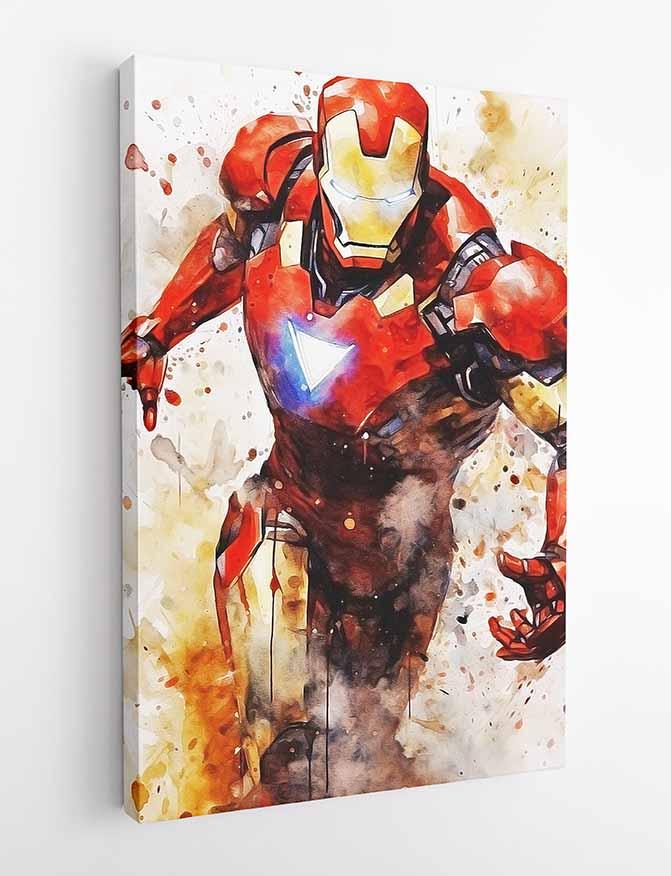 P220 Iron man Canvas Art Prints, Posters, and Wall Art Superhero Collection