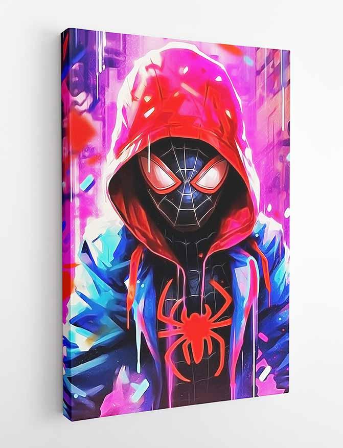 P224 Spiderman Canvas Art Prints, Posters, and Wall Art Superhero Collection