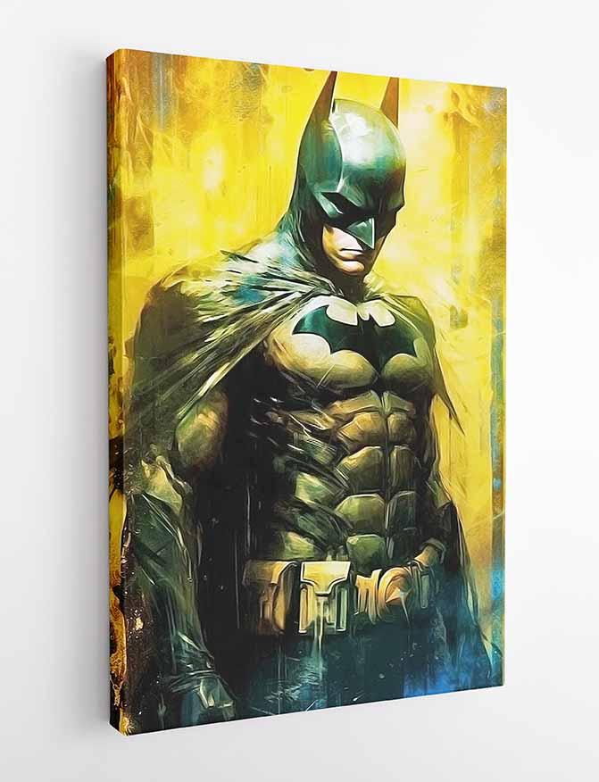 P229 Batman Canvas Art Prints, Posters, and Wall Art Superhero Collection