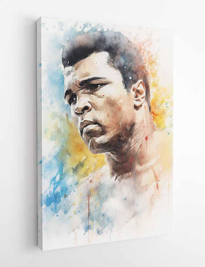 P231 Muhammad Ali Canvas Art Prints, Posters, and Wall Art Pop Art Collection